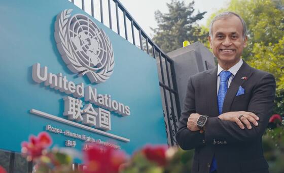 联合国驻华协调员常启德